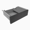 thumbnail image 1 of Desky Minimal Under Desk Drawer - Dark Bamboo / Grey, 1 of 10