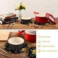 thumbnail image 6 of GZHJMY Sunflowers Trivets Pot Holders Set and Placemats Set, Set of 2 Hot Pads, Table Mats for Cooking and Baking, Cotton Braided Hot Pads, 6 of 7