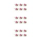 thumbnail image 3 of 6 piezas de flores de lirio artificiales Advancent decorativas para el hogar PVC, 3 of 6
