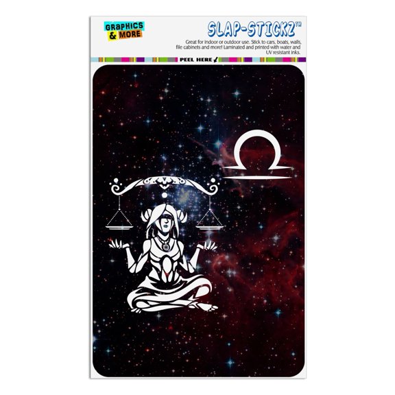 Libra Scales Zodiac Sign Horoscope in Space Home Business Office Sign
