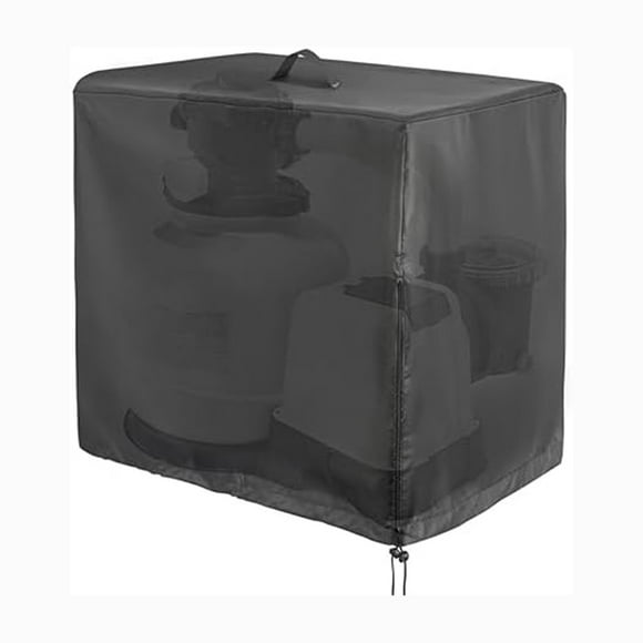 Housse de Filtre de Sable pour Piscine, Housse de Pompe de Filtre, Tissu Oxford 420D 55*50*62 cm