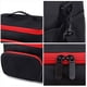 thumbnail image 5 of Bolsa de almuerzo aislante maletín bolsa de herramientas caja bento almuerzo/trabajo/escuela/playa/picnic negro, 5 of 5