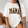 thumbnail image 4 of Mama Halloween Shirt, Spooky Mama Varsity Letter Graphic Tee, Ghost Pumpkin Fall Spooky Season Gift for Mom, Unisex, 4 of 10