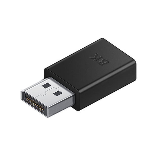 ZheElen Computer Displayport 1.4 Extension Adapter Home Hotel 4K 120/144Hz 8K Converter Desktop PC Conversion Connection Accessory Type 3 Straight