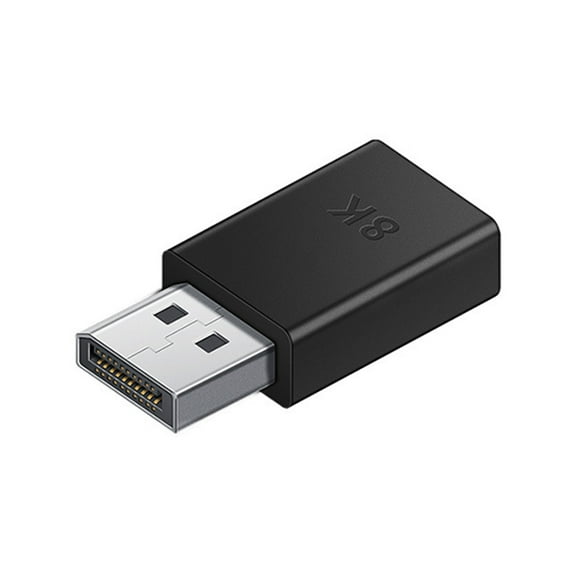 VONKY Computer Displayport 1.4 Extension Adapter Home Hotel 4K 120/144Hz 8K Converter Desktop PC Conversion Connection Accessory Type 3 Straight