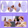 thumbnail image 4 of 49 Pcs Bookbinding Kit Hand Book Binding Starter Tools Set Book Binding Kits for Beginners Binding Supplies with Large-Eye Needles Awl Waxed Thread Steel Ruler for DIY Bookbinding Crafts, 4 of 6