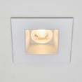 thumbnail image 3 of Maxxima 4 in. Low Kelvin Slim Square Recessed Anti-Glare LED Downlight, White Trim, Canless IC Rated, 1200 Lumens, 5 CCT 2200K-3500K, 3 of 10