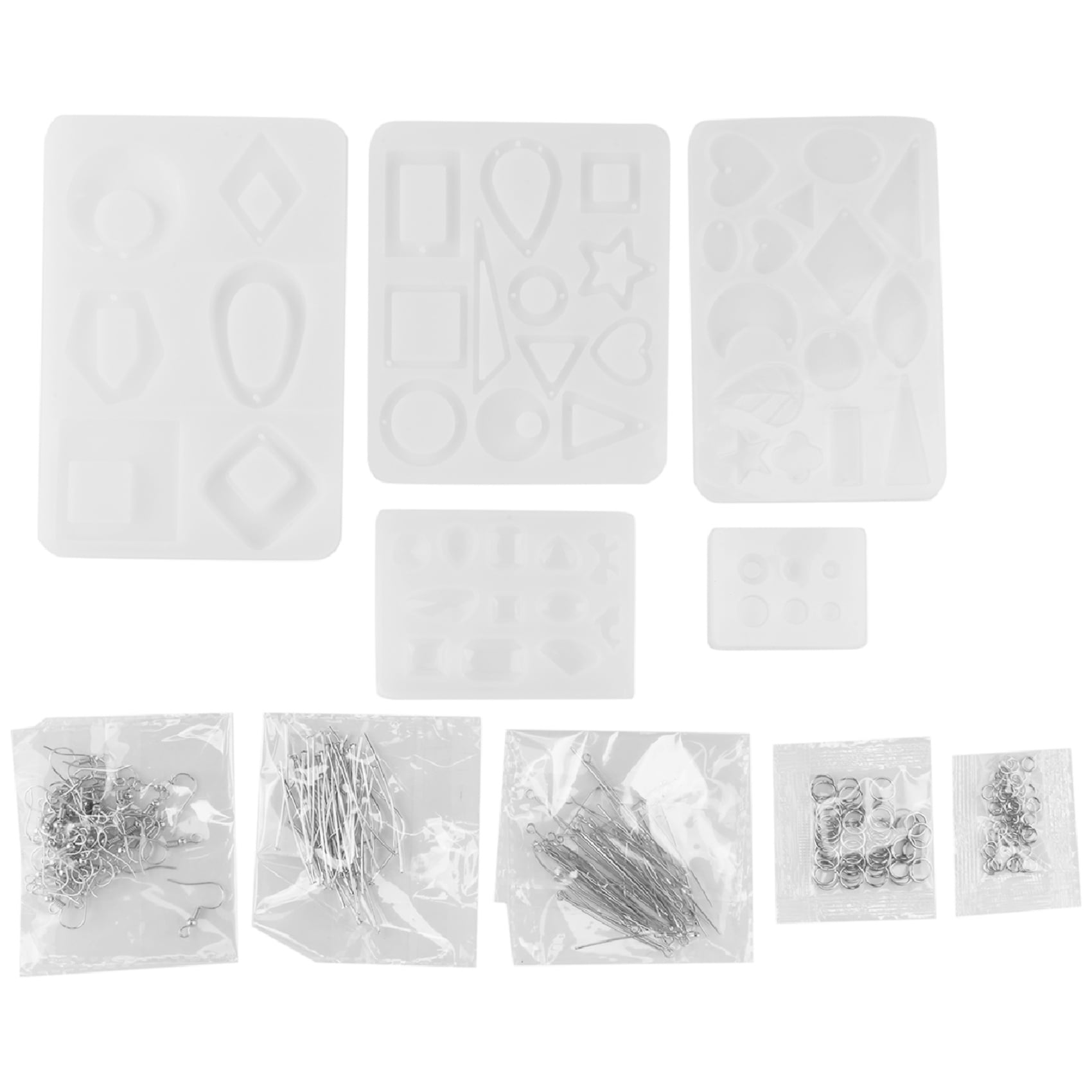 Earring Resin Molds, Stud Earring Jewelry Epoxy Resin Silicone Molds