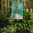 thumbnail image 2 of Hermelin Rabbit Christmas Flag Garden Size BB9331GF, 2 of 2