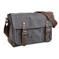 thumbnail image 4 of Miulika Camera Bag Canvas Compact Fashion Photography Small Bag for Woman Man Travel Dark Grey, 4 of 9