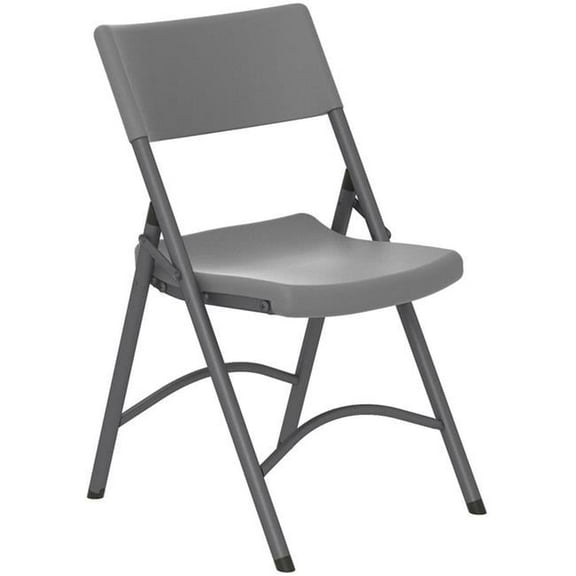 Dorel Industries CSC60410SGY4E Folding Chair, Gray - Pack of 4
