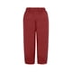 thumbnail image 5 of ICHUANYI Clearance Fashion Women Summer Casual Loose Pockest Elastic Waist Trousers Capris Pants(Red, M) ICHUANYI WER2023080905240, 5 of 5