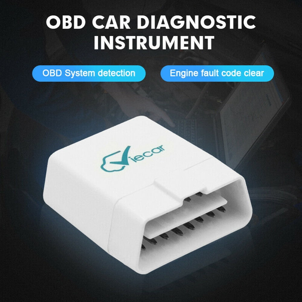 FZFLZDH Viecar Bluetooth 4.0 OBD2 Diagnostic Scanner for Android/iOS BLE OBDII Code Reader Car Scan Tool