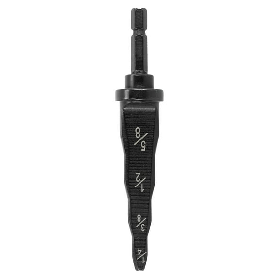 RANMEI Hvac Tools Pipe Expander Tube Expander Drill Bit Flaring Tools Steel 100X20Mm/3.94X0.79Inch Air Conditioning Black