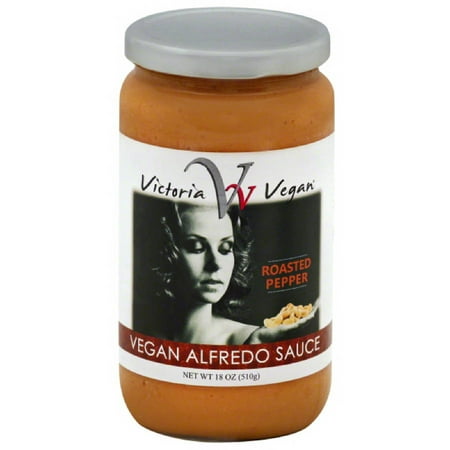 Victoria Vegan Alfredo Sauce, 18 oz, (Pack of 6)