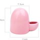 thumbnail image 4 of EeaseMX Comedero automático de cerámica para mascotas pequeñas, 200 ml, bebedero para hámsteres, conejos y conejos, dispensador de agua, suministros autodispensables (rosa), 4 of 7