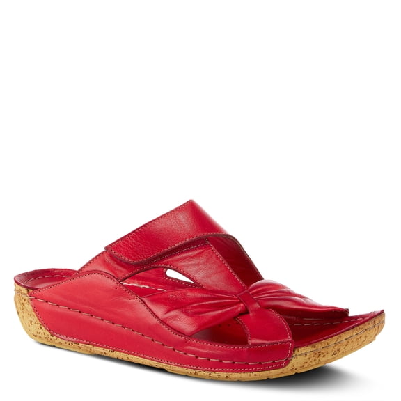 Spring Step Women's Style Gretta Leather Slide Sandal