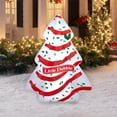 thumbnail image 2 of Little Debbie Christmas Tree Cake Yard Inflatable with LED Lights 4.5 ft, 2 of 6