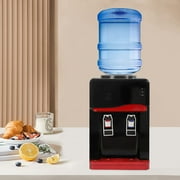 Desktop Water Cooler Dispenser Top Loading Water Dispenser Hot & Cold Water Coolers with Child Safety Lock Drinking Fountain Ideal for Your Bedroom, Studio, Office, Grocery Store