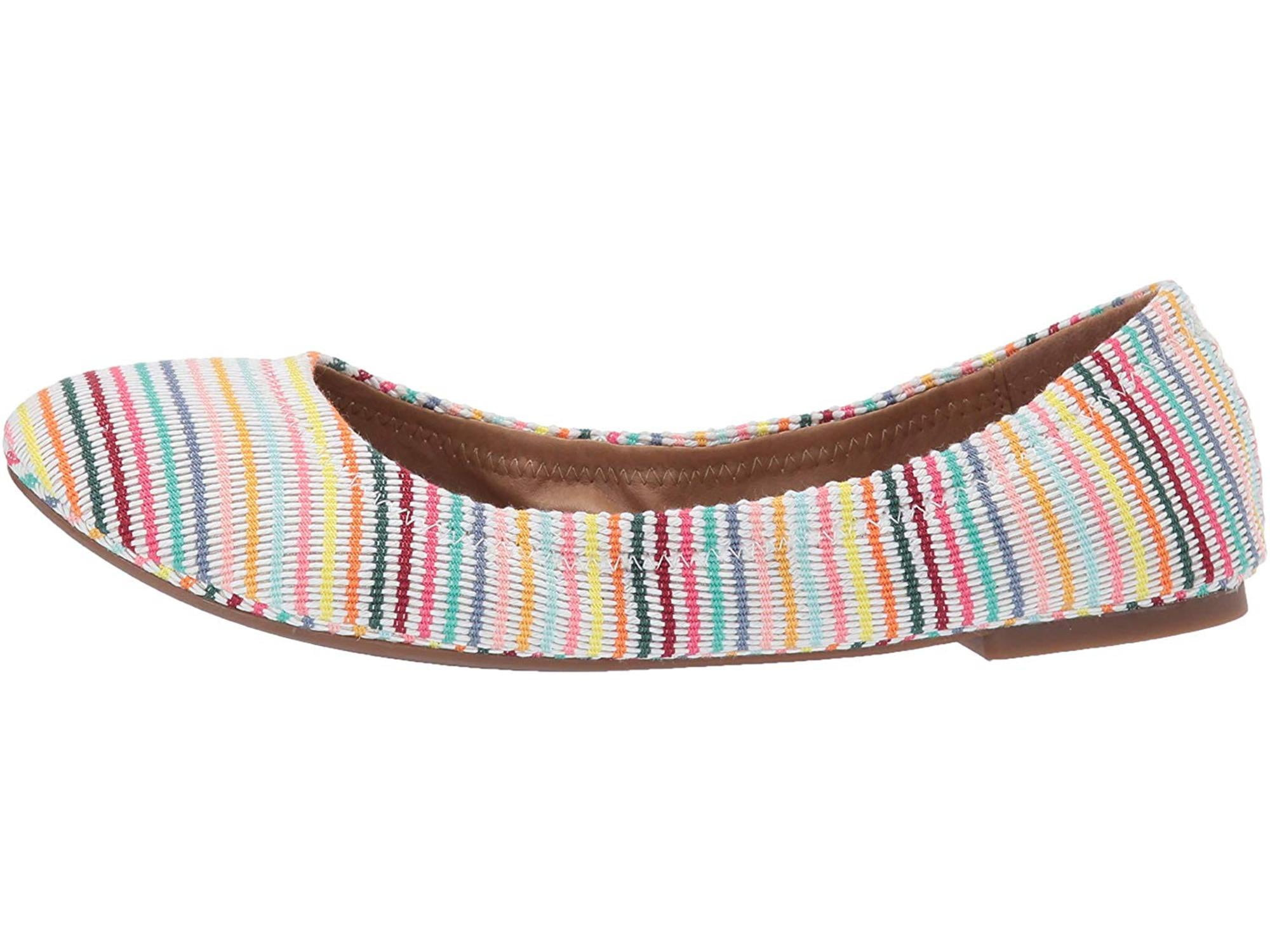 lucky brand plaid flats