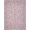 Pink Purple Blue, Pattern 20, variant on Design&I 8'x10' Washable Area Rug Pink Vintage Interlocking Weathered Scroll Symmetrical Purple for Dining Room, Large Office, Lounge, Snag-Free