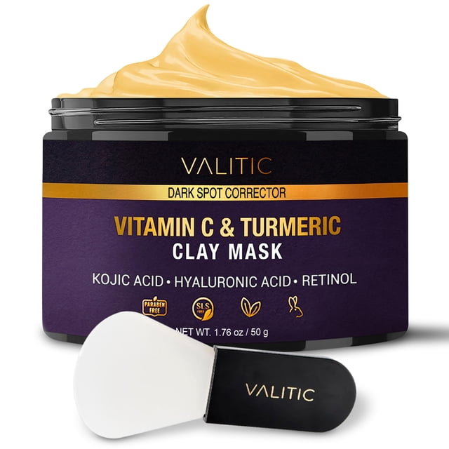 Mascarilla de arcilla VALITIC Vitamina C y cúrcuma Dark Spot 50 g