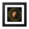 thumbnail image 2 of Caravaggio 12x12 Black Modern Framed Museum Art Print Titled - Medusa (1597-1598), 2 of 5