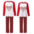 thumbnail image 3 of Conjuntos de pijamas navideños para parejas, ropa de dormir roja para adultos, Merry Christmas, Mr & Mrs, 3 of 3