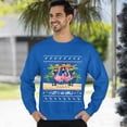thumbnail image 3 of Christmas Sweatshirt, Let's Go Girls Flamingo Trip Sweatshirt, Cute Tropical Bird Group Holiday Jumper, Best Friend Gift for Her, 3 of 5