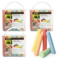thumbnail image 1 of Scaup 5-Color Sidewalk Chalk Set - 60-Piece Multi-Colored Jumbo Chalk Sticks for Outdoor Use on Asphalt, Concrete, Pavement and Driveways, 1 of 4