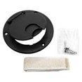 thumbnail image 1 of Camco CMC55066 Electric Cable Hatch without Back, Black, 1 of 1