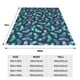 thumbnail image 3 of Balery Green Christmas Print Socks Manta de Felpa Suave y Acogedora – Cobija de Franela Aterciopelada para Cama, Lavable y Cálida para Sofá, Mascotas, Transpirable-50"x40", 3 of 7