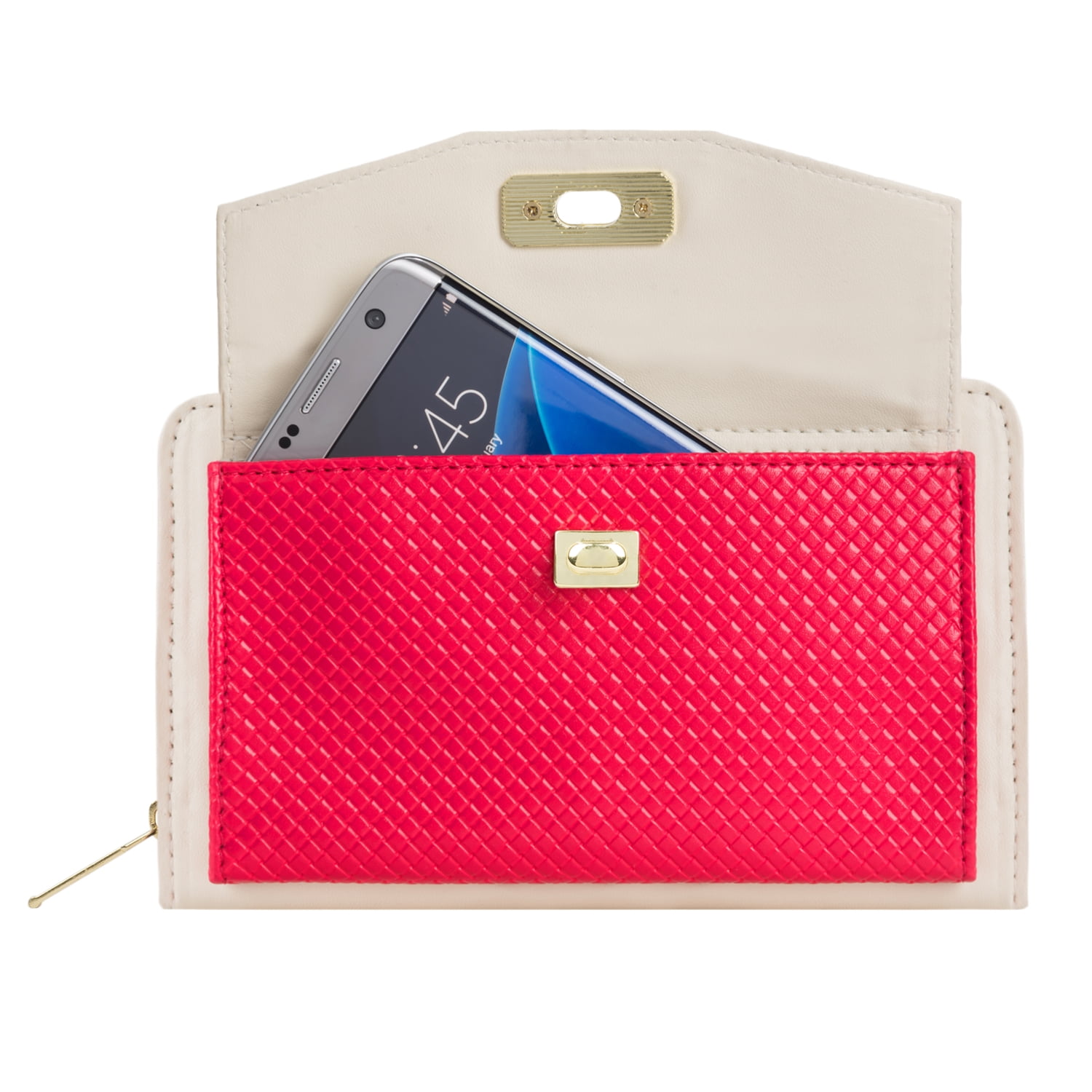 Original Vintage Venice Fashion Clutch Purse Bag for HTC Phones (Includes Removable Shoulder Strap)