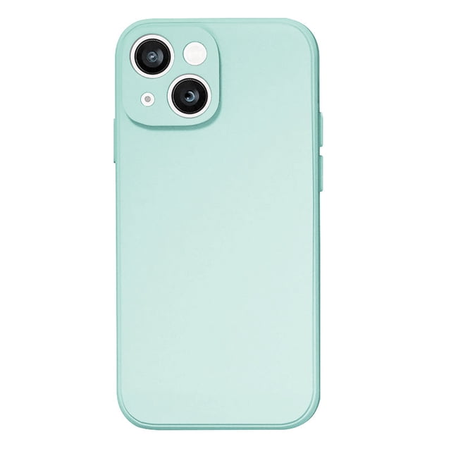 PANDACO Étui Coquille Souple Menthe Mate pour iPhone 14