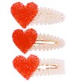 thumbnail image 1 of 3 Pcs Pince à Cheveux Mode Paillettes Strass Fausse Perle Pince à Cheveux, 1 of 10