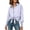 A Purple, variant on Striped Button Down Shirts for Women Collared Office Work Shirt Striped Button Down Shirts for Women Smocked Cuffed Trendy Blouse Causal Long Sleeve Tops With Pocket Blue L