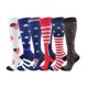 thumbnail image 1 of pares de calcetines de compresión para deportes al aire libre, calcetines de ciclismo para hombres y mujeres, medias deportivas, calcetines elásticos, 1 of 5