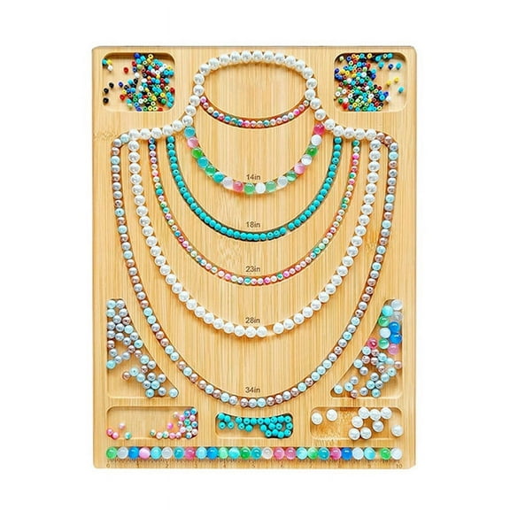 Combo Beading Board for Jewelry Bracelets Necklaces Making, Bead Design Plate