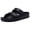 Black, variant on Litfun Women's Slide Sandals with Adjustable Buckles Summer Arch Support Beach Sandals, Black