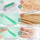 thumbnail image 4 of 160Pcs Interdental Brush Toothpick Silicone Tooth Picks Comfy Dental Tooth Cleaning Tool Floss Interdental Brush Stick for Teeth, 4 of 5
