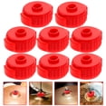 thumbnail image 4 of PTOOTP Cymbal Quick Release Nuts Red Plastic Easy Install for Instrument, 4 of 8