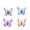 #A05-4 PCS Butterfly, variant on 4 Pack Metal Butterfly Decorations, Butterfly Wall Art Sculpture Hanging Decor, Metal Butterflies Outdoor Decor for The Garden, Patio, Fence, Home, and Yard