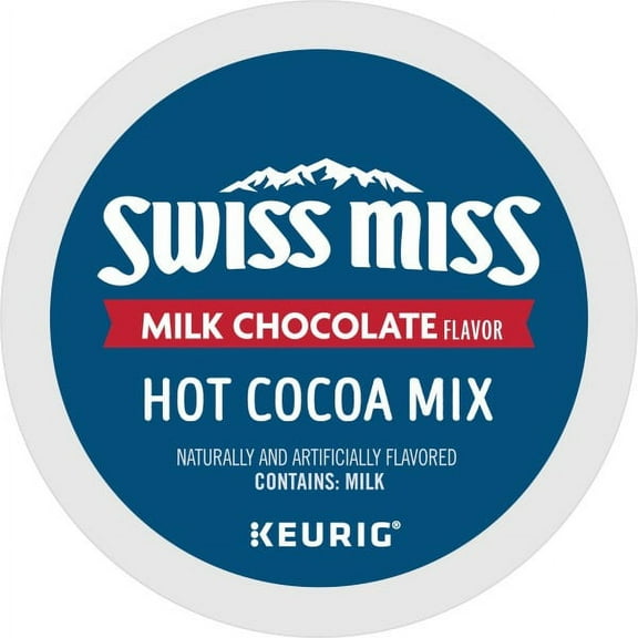 Swiss Miss Milk Chocolate Hot Cocoa Keurig K-Cup Pods, 24 Count
