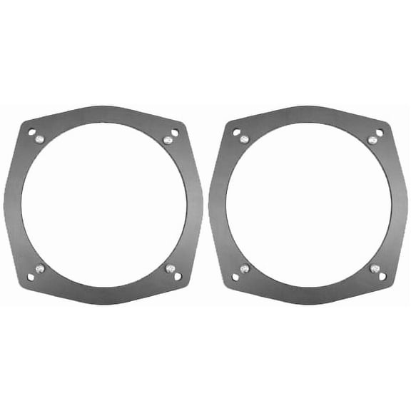 2002-2007 Mitsubishi Lancer Front or Rear 6 1/2" 6.5" Speaker Adapter Spacer Rings