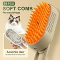 thumbnail image 2 of Cat Steam Brush for Shedding, 4 in 1 Cat Brush with Steam, Pet Groomer Comb for Long and Short Hair Cats and Dogs Grooming Supplies, 2 of 8