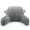 Gray, variant on Eurhowing Plush Reading Pillow for Kids & Teens, Bed Rest Back Support Pillow with Arms, Shredded Memory Foam Back Pillow for Bed, Gray