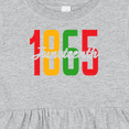thumbnail image 4 of Inktastic 1865 Juneteenth Girls Baby Dress, 4 of 5