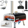 thumbnail image 2 of ABORON Dual Fuel Outdoor Pizza Oven, Stainless Steel - Rotatable, 2 of 8