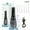 WF238-Black, variant on Fairywill Cordless Water Flosser, Dental Oral Irrigator 300ML Electric Teeth Cleaner, 4 Modes, 50 Days Use, IPX7 Waterproof, 6 Tips Rechargeable Water Dental Picks for Teeth Cleaning, White