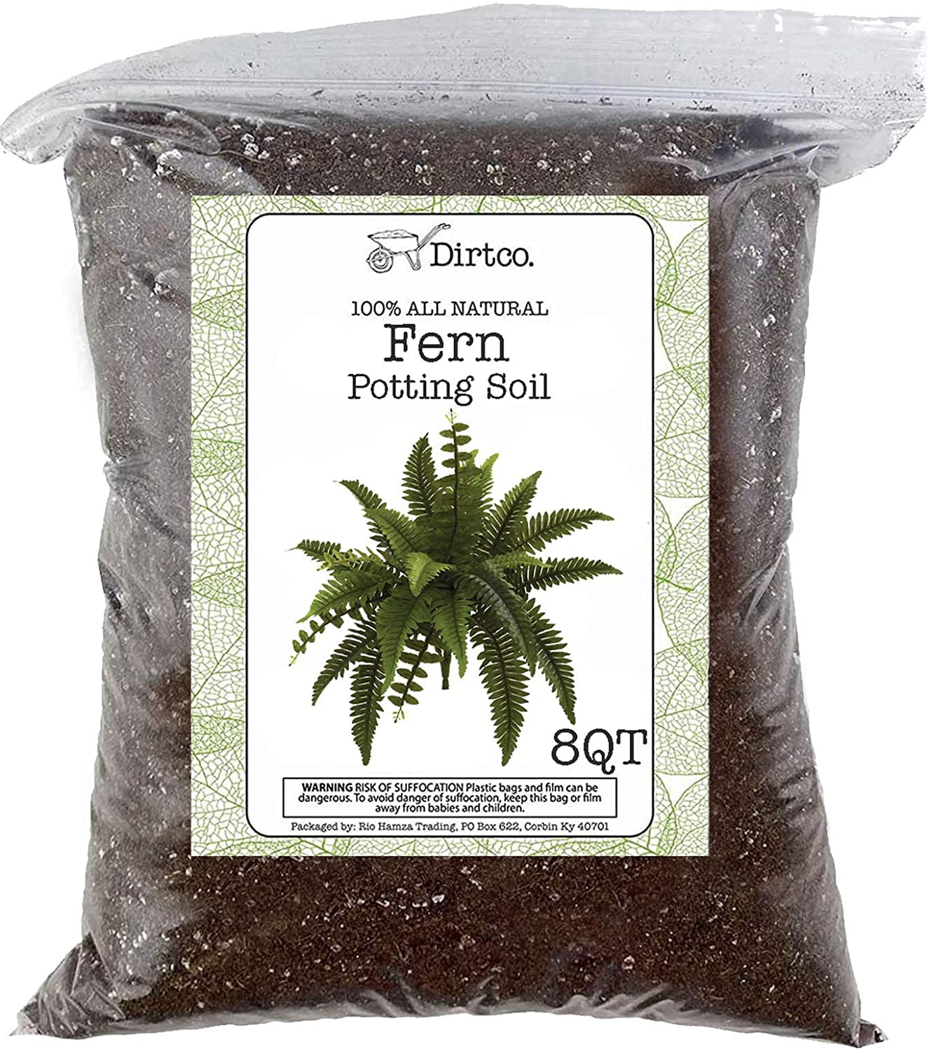 Potting Soil for Ferns, Hand Blended Soil Mixture for